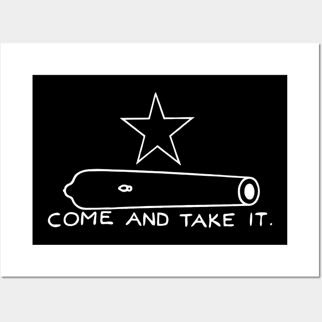 The Gonzales (Black) Wall Art by FranklinPrintCo